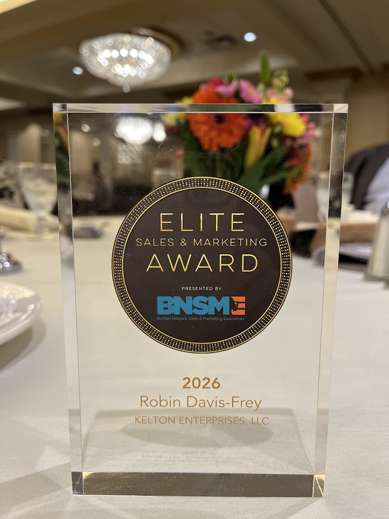 Kelton Enterprises Vice President of Operations, Robin Davis-Frey honored with Elite Sales & Marketing Award by BNSME